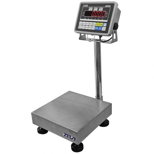 Nerezová můstková váha ZEVA 1TC, 300×300, s indikátorem CAS CI-200SC, 6kg