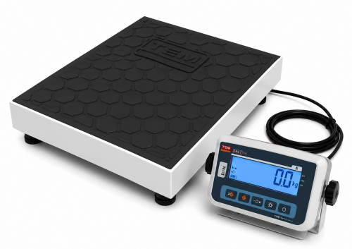 Osobní váha TEM EKO-F+LCD do 300kg s displejem volně na kabelu a ověřením